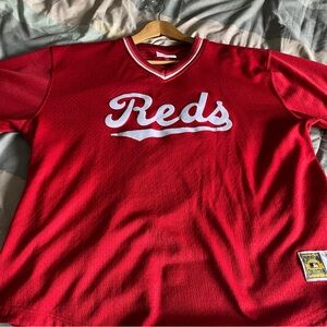 Reds Mitchell & Ness Aurhentic Jersey